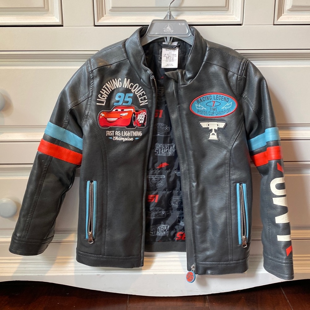 Disney Lighting McQueen Leather Jacket